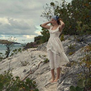 NWT DÔEN Farah Dress - Salt - Sz L